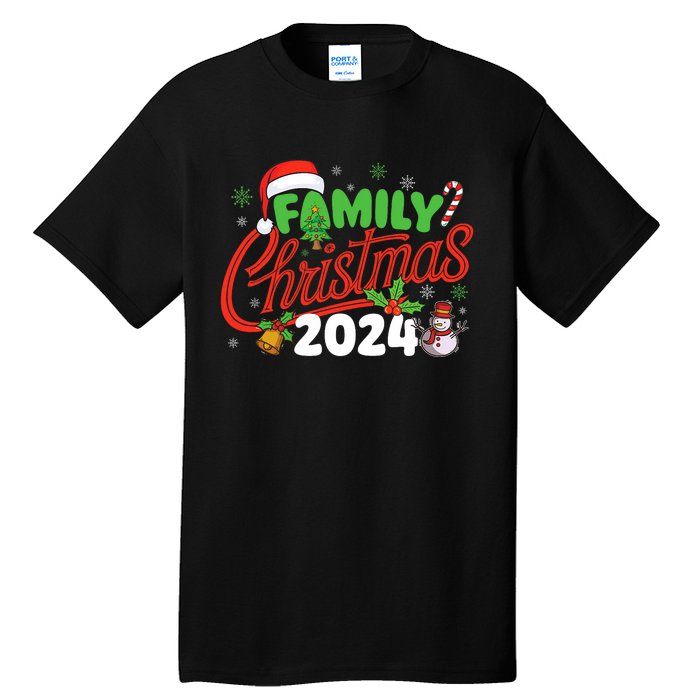 Family Christmas 2024 Xmas Christmas Squad Tall T-Shirt