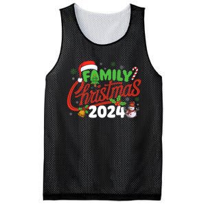 Family Christmas 2024 Xmas Christmas Squad Mesh Reversible Basketball Jersey Tank