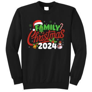 Family Christmas 2024 Xmas Christmas Squad Tall Sweatshirt