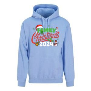 Family Christmas 2024 Xmas Christmas Squad Unisex Surf Hoodie