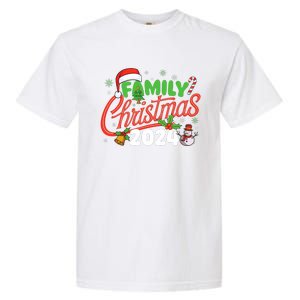 Family Christmas 2024 Xmas Christmas Squad Garment-Dyed Heavyweight T-Shirt