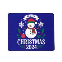 Family Christmas 2024 Snow Holiday Gathering Snowflakes Gift Mousepad