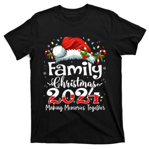 Family Christmas 2024 Making Memories Together Xmas Santa T-Shirt