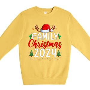 Family Christmas 2024 Matching Family Christmas Xmas Squad Premium Crewneck Sweatshirt