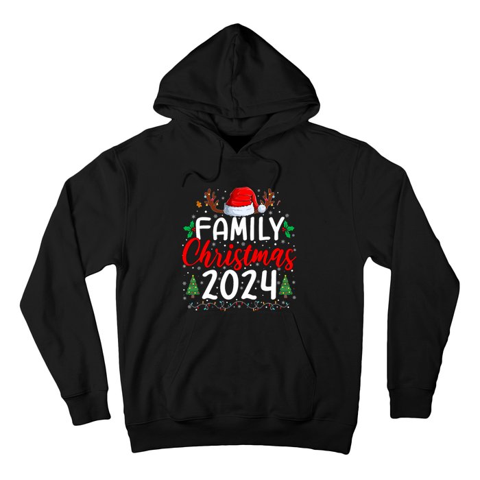 Family Christmas 2024 Matching Family Christmas Xmas Squad Hoodie