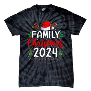 Family Christmas 2024 Matching Family Christmas Xmas Squad Tie-Dye T-Shirt