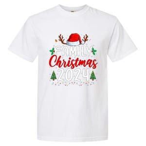 Family Christmas 2024 Matching Family Christmas Xmas Squad Garment-Dyed Heavyweight T-Shirt