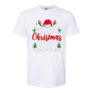 Family Christmas 2024 Matching Family Christmas Xmas Squad Softstyle CVC T-Shirt