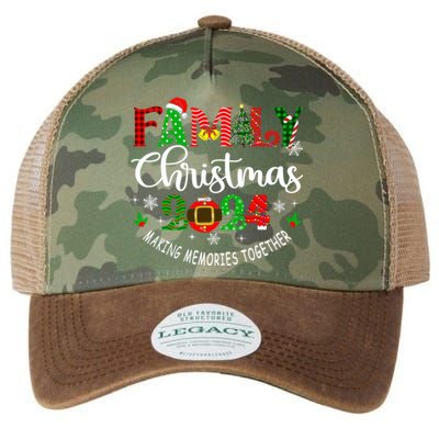 Family Christmas 2024 Matching Outfit Xmas Squad Santa Group Legacy Tie Dye Trucker Hat