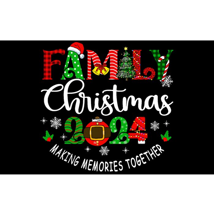 Family Christmas 2024 Matching Outfit Xmas Squad Santa Group Bumper Sticker