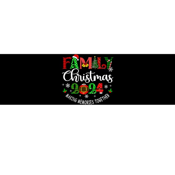 Family Christmas 2024 Matching Outfit Xmas Squad Santa Group Bumper Sticker