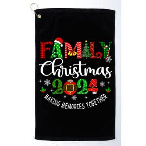 Family Christmas 2024 Matching Outfit Xmas Squad Santa Group Platinum Collection Golf Towel