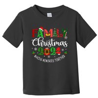 Family Christmas 2024 Matching Outfit Xmas Squad Santa Group Toddler T-Shirt