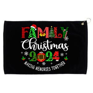 Family Christmas 2024 Matching Outfit Xmas Squad Santa Group Grommeted Golf Towel