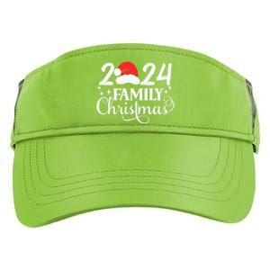 Family Christmas 2024 Matching Outfit Xmas Squad Santa Group Adult Drive Performance Visor