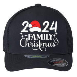 Family Christmas 2024 Matching Outfit Xmas Squad Santa Group Flexfit Unipanel Trucker Cap