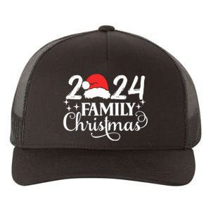 Family Christmas 2024 Matching Outfit Xmas Squad Santa Group Yupoong Adult 5-Panel Trucker Hat