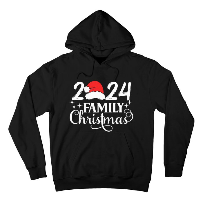 Family Christmas 2024 Matching Outfit Xmas Squad Santa Group Hoodie