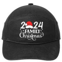 Family Christmas 2024 Matching Outfit Xmas Squad Santa Group 7-Panel Snapback Hat