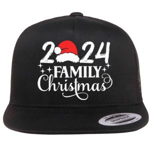 Family Christmas 2024 Matching Outfit Xmas Squad Santa Group Flat Bill Trucker Hat