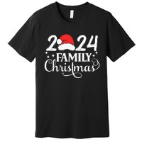 Family Christmas 2024 Matching Outfit Xmas Squad Santa Group Premium T-Shirt