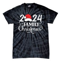 Family Christmas 2024 Matching Outfit Xmas Squad Santa Group Tie-Dye T-Shirt