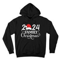 Family Christmas 2024 Matching Outfit Xmas Squad Santa Group Tall Hoodie