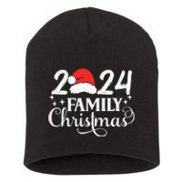 Family Christmas 2024 Matching Outfit Xmas Squad Santa Group Short Acrylic Beanie