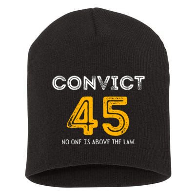 Funny Convict 45 Short Acrylic Beanie