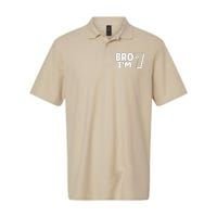 Funny Cute 7th Birthday Bro Im 7 Year Old Seven Seventh Softstyle Adult Sport Polo