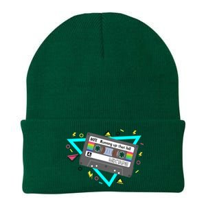 Funny Cute 80s Max's Mix Running Up That Hill Workout Lover Knit Cap Winter Beanie