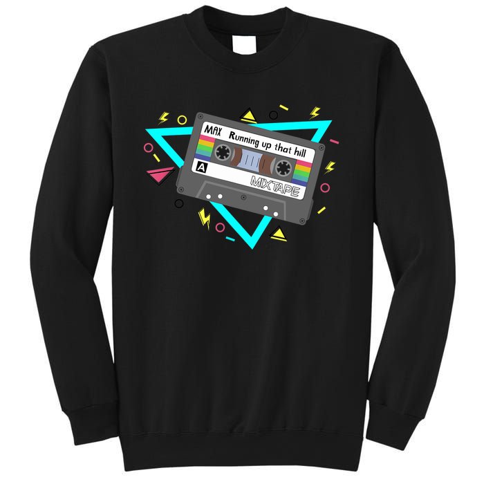 Funny Cute 80s Max's Mix Running Up That Hill Workout Lover Sweatshirt