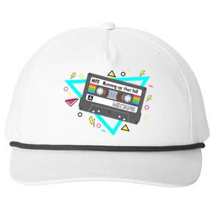 Funny Cute 80s Max's Mix Running Up That Hill Workout Lover Snapback Five-Panel Rope Hat