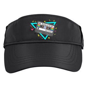 Funny Cute 80s Max's Mix Running Up That Hill Workout Lover Adult Drive Performance Visor