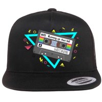 Funny Cute 80s Max's Mix Running Up That Hill Workout Lover Flat Bill Trucker Hat