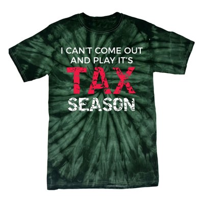 Funny CPA Accountant Gag Gift Tie-Dye T-Shirt