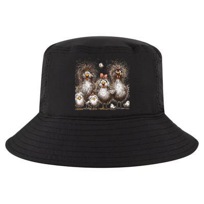 Funny Chicken Art Eagerlys Cool Comfort Performance Bucket Hat