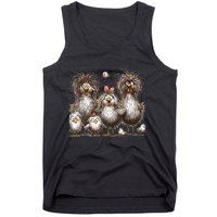 Funny Chicken Art Eagerlys Tank Top