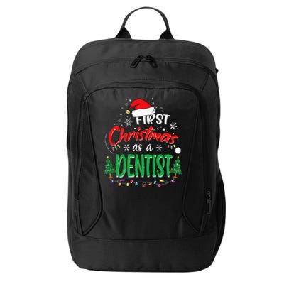 First Christmas As A Dentist 1st Christmas New Dentists City Backpack