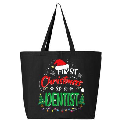 First Christmas As A Dentist 1st Christmas New Dentists 25L Jumbo Tote