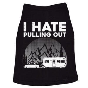 Funny Camping Art For Camping Trailer Camper Doggie Tank