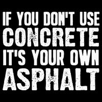 Funny Concrete Asphalt Art For Men Women Concrete Finisher 16 in Basic Backpack