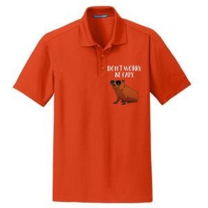 Funny Capybara Art For Cavy Rodent Lover Capybara Dry Zone Grid Polo