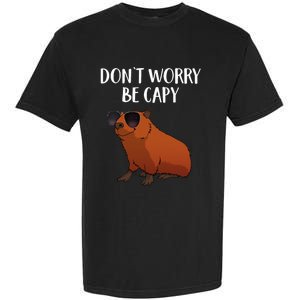 Funny Capybara Art For Cavy Rodent Lover Capybara Garment-Dyed Heavyweight T-Shirt