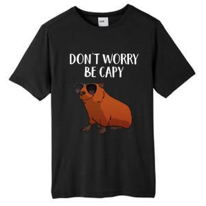 Funny Capybara Art For Cavy Rodent Lover Capybara Tall Fusion ChromaSoft Performance T-Shirt