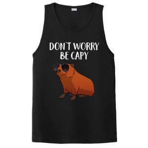 Funny Capybara Art For Cavy Rodent Lover Capybara PosiCharge Competitor Tank