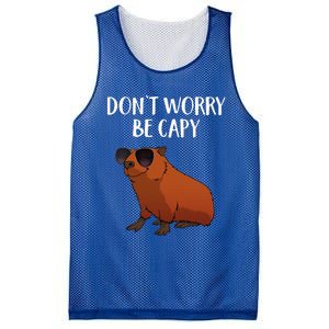 Funny Capybara Art For Cavy Rodent Lover Capybara Mesh Reversible Basketball Jersey Tank