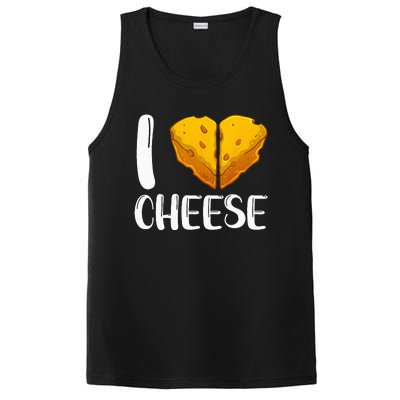 Funny Cheese Art For Men Women Cottage Ricotta Cheese Lovers PosiCharge Competitor Tank