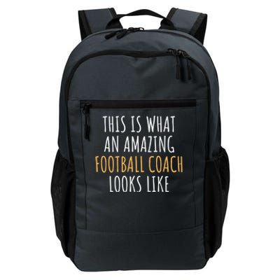 Football Coach Appreciation Thank You End Of Year Christmas Gift Daily Commute Backpack