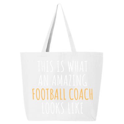 Football Coach Appreciation Thank You End Of Year Christmas Gift 25L Jumbo Tote